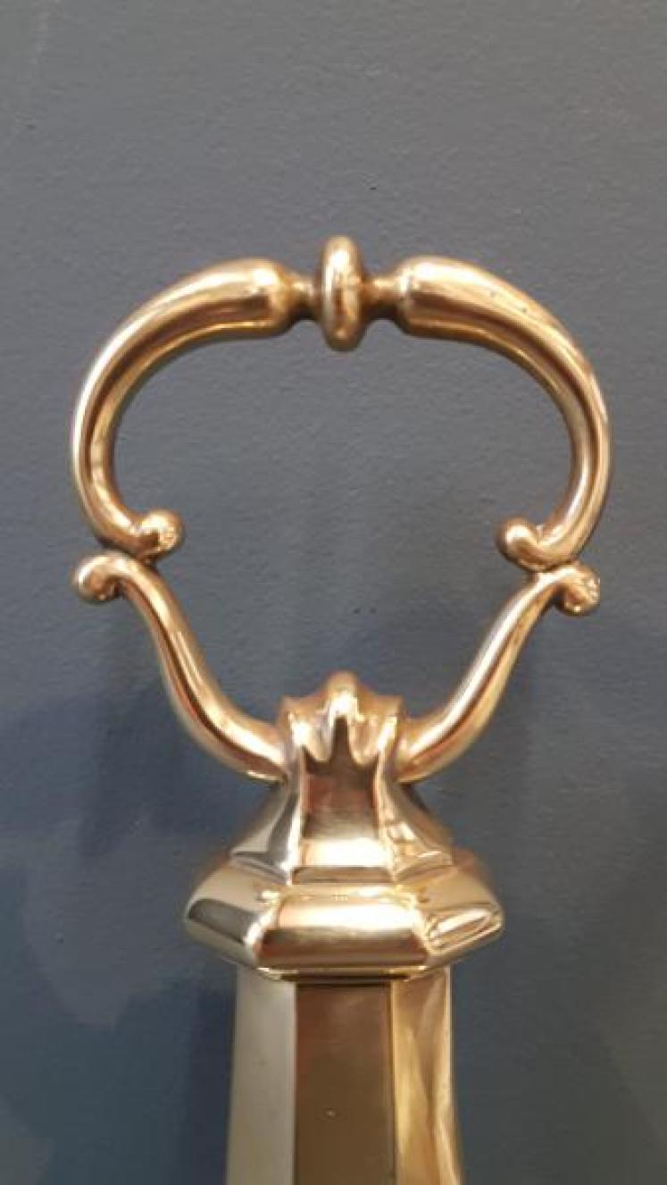 Substantial Victorian Brass Door Stop - Image 2