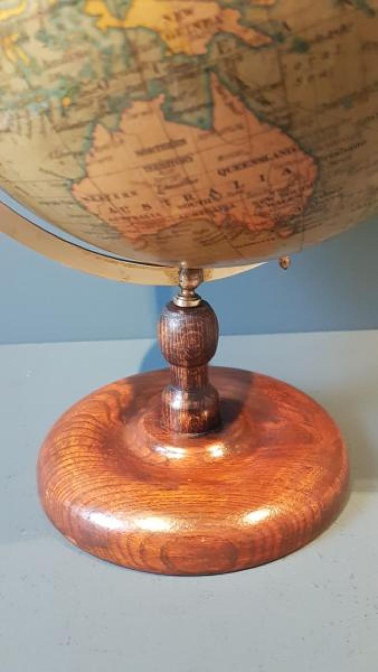 Immaculate 1930's Geographia 10" Globe - Image 7