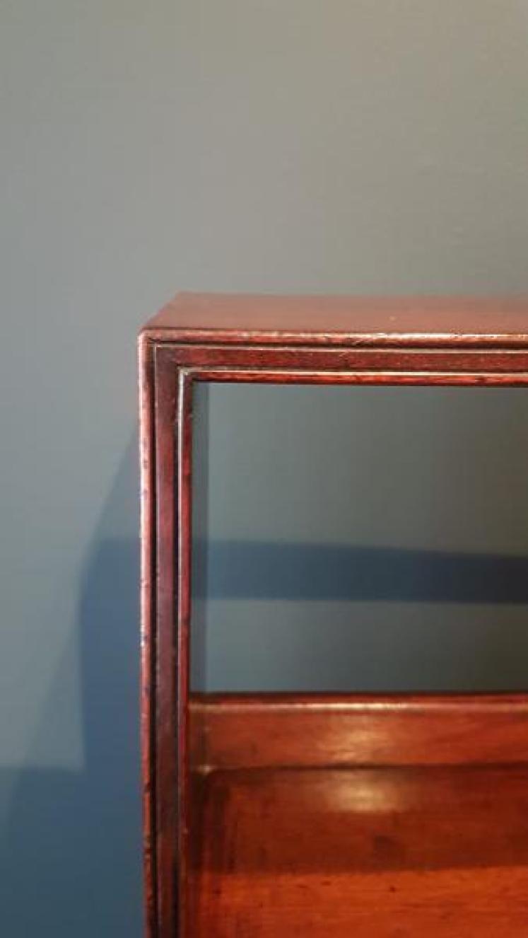 Regency Mahogany Waterfall Bookcase - Image 3