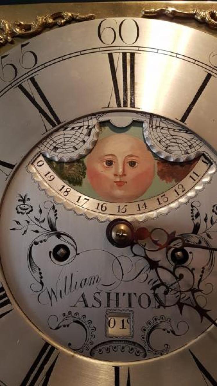 George III Oak 8 Day Longcase Clock by Barlow of Ashton - Image 7