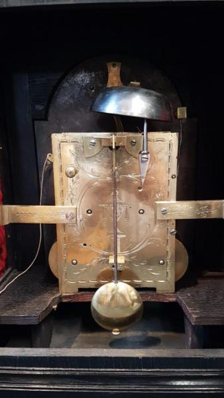 George III Double Fusee Bracket Clock - Image 3
