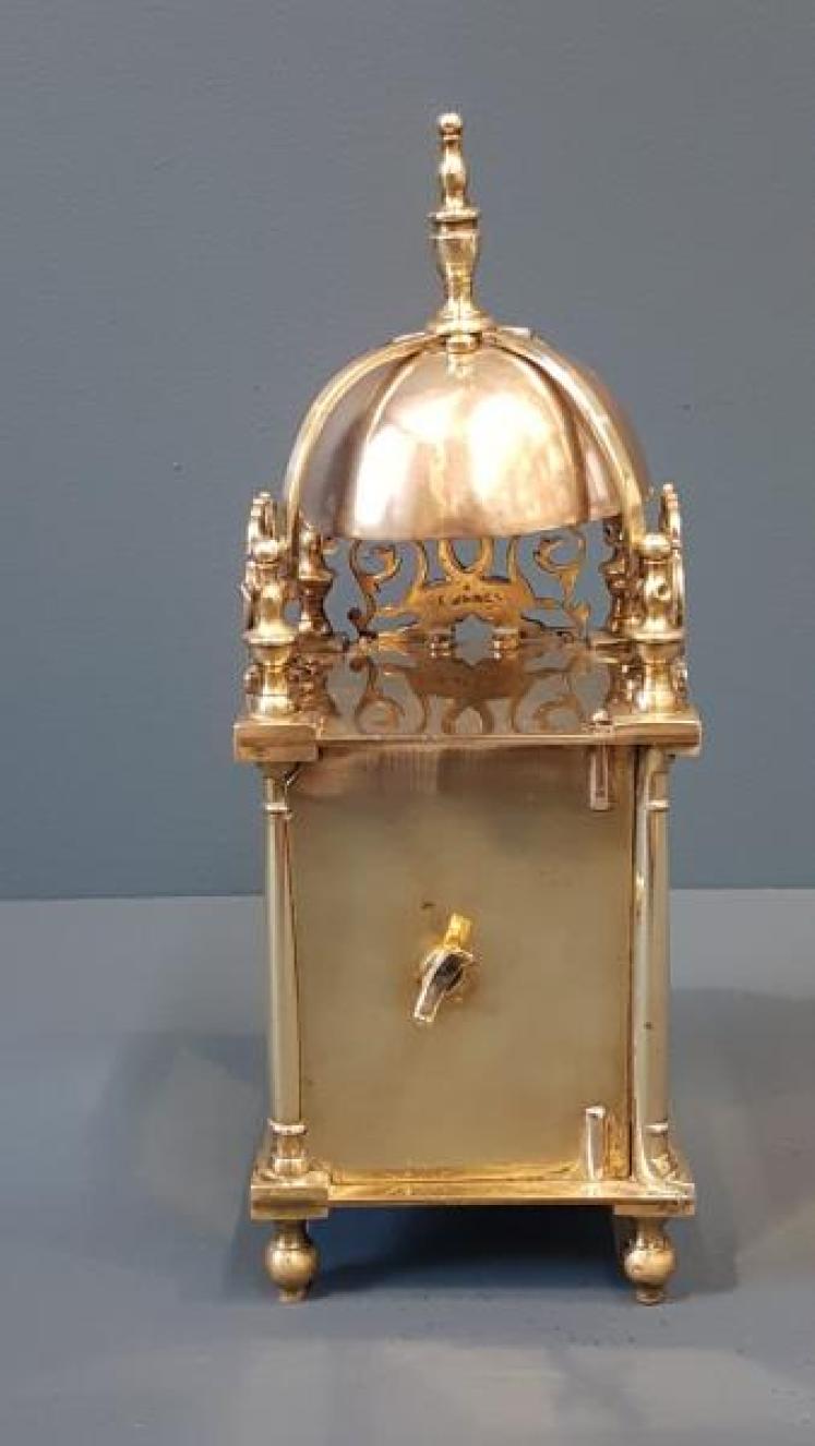 Late Victorian Table Top Lantern Clock  - Image 2