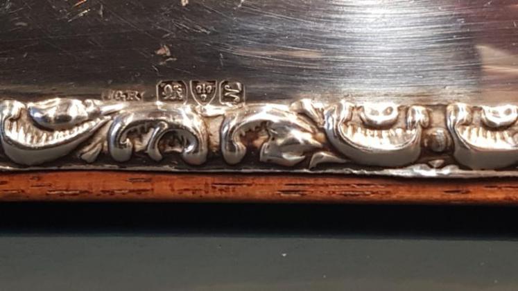 George VI Chester Silver Photo Frame - Image 3