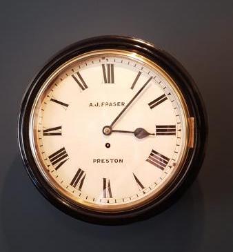 Fraser of Preston Fusee Wall Clock