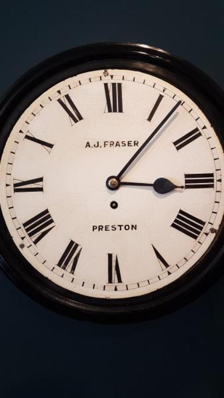 Fraser of Preston Fusee Wall Clock - Image 4