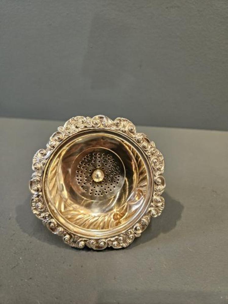 Unusual Georgian Silver Wine Funnel - Image 2