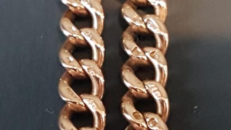 Immaculate 9ct Gold 25g Watch Chain - Image 2