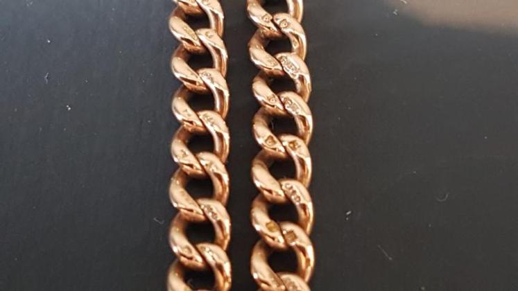 Immaculate 9ct Gold 25g Watch Chain - Image 3