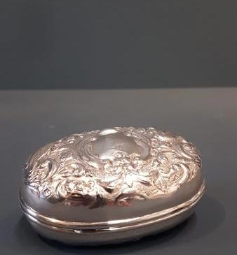 Victorian Silver Soap Box