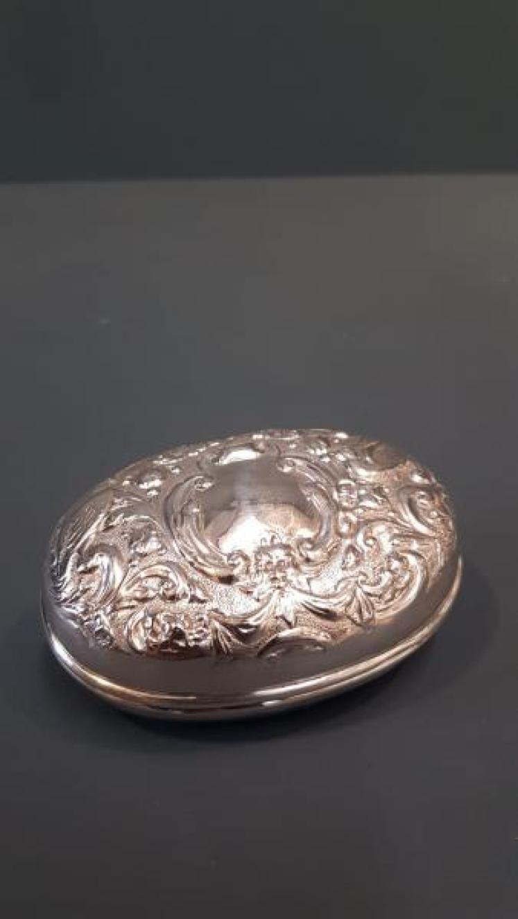 Victorian Silver Soap Box - Image 6