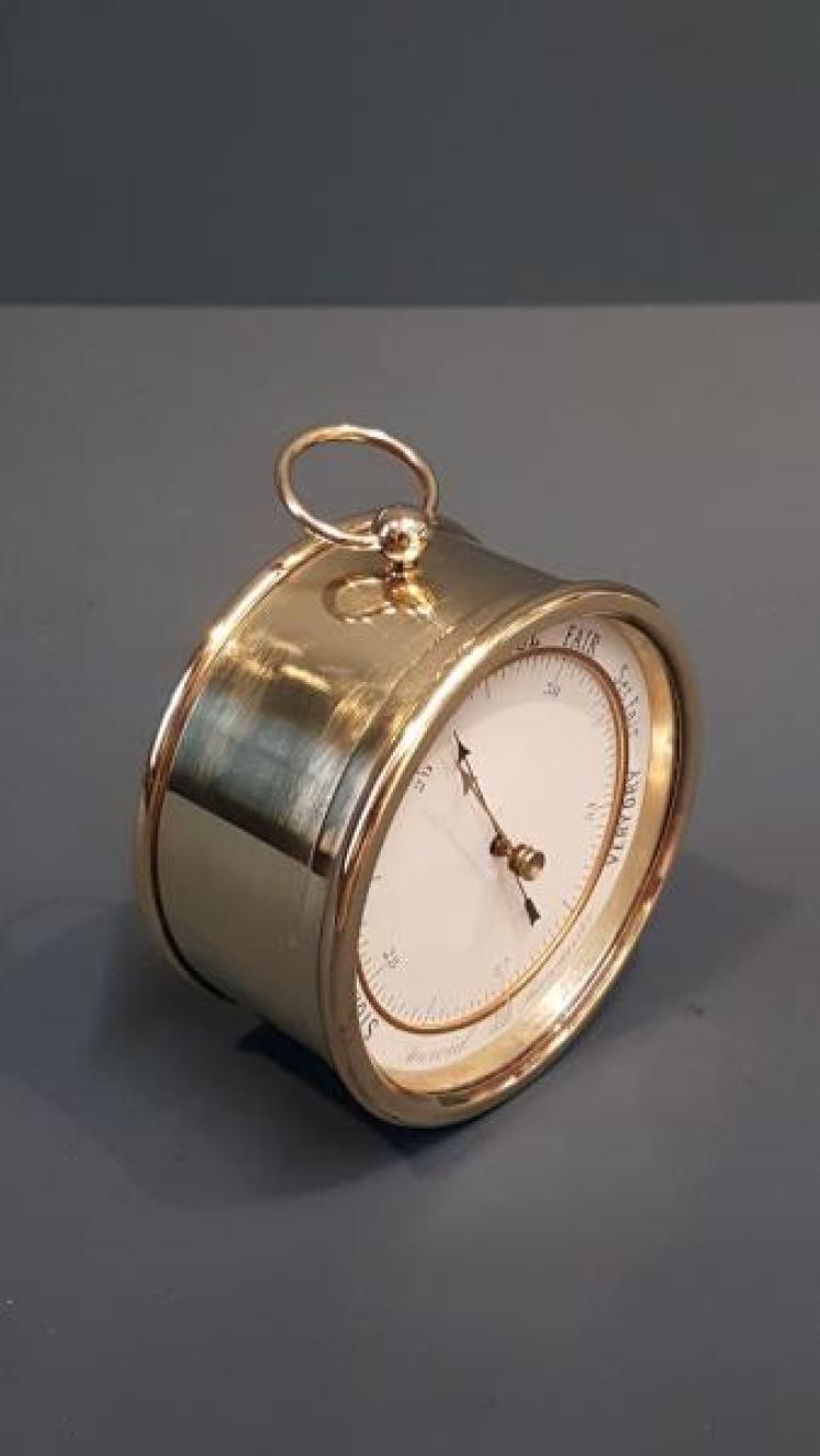 Victorian Desk Top Marine Barometer - Image 5