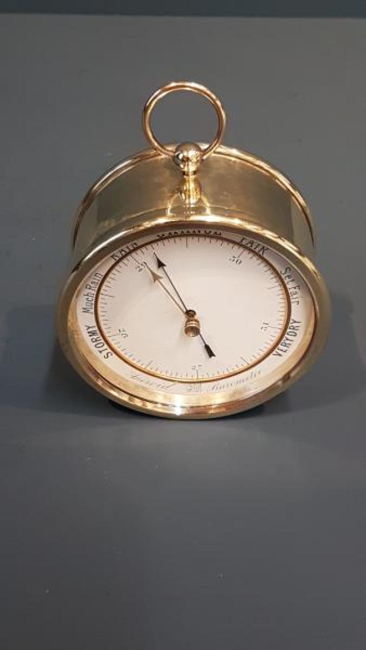 Victorian Desk Top Marine Barometer - Image 6