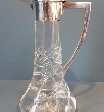 Edwardian Silver Claret Jug