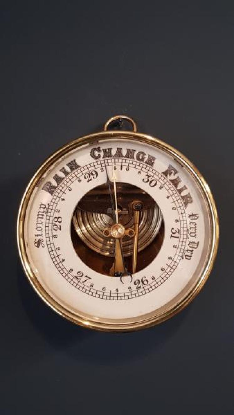 Victorian Skeletonised Marine Barometer - Image 1