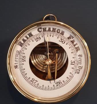 Victorian Skeletonised Marine Barometer