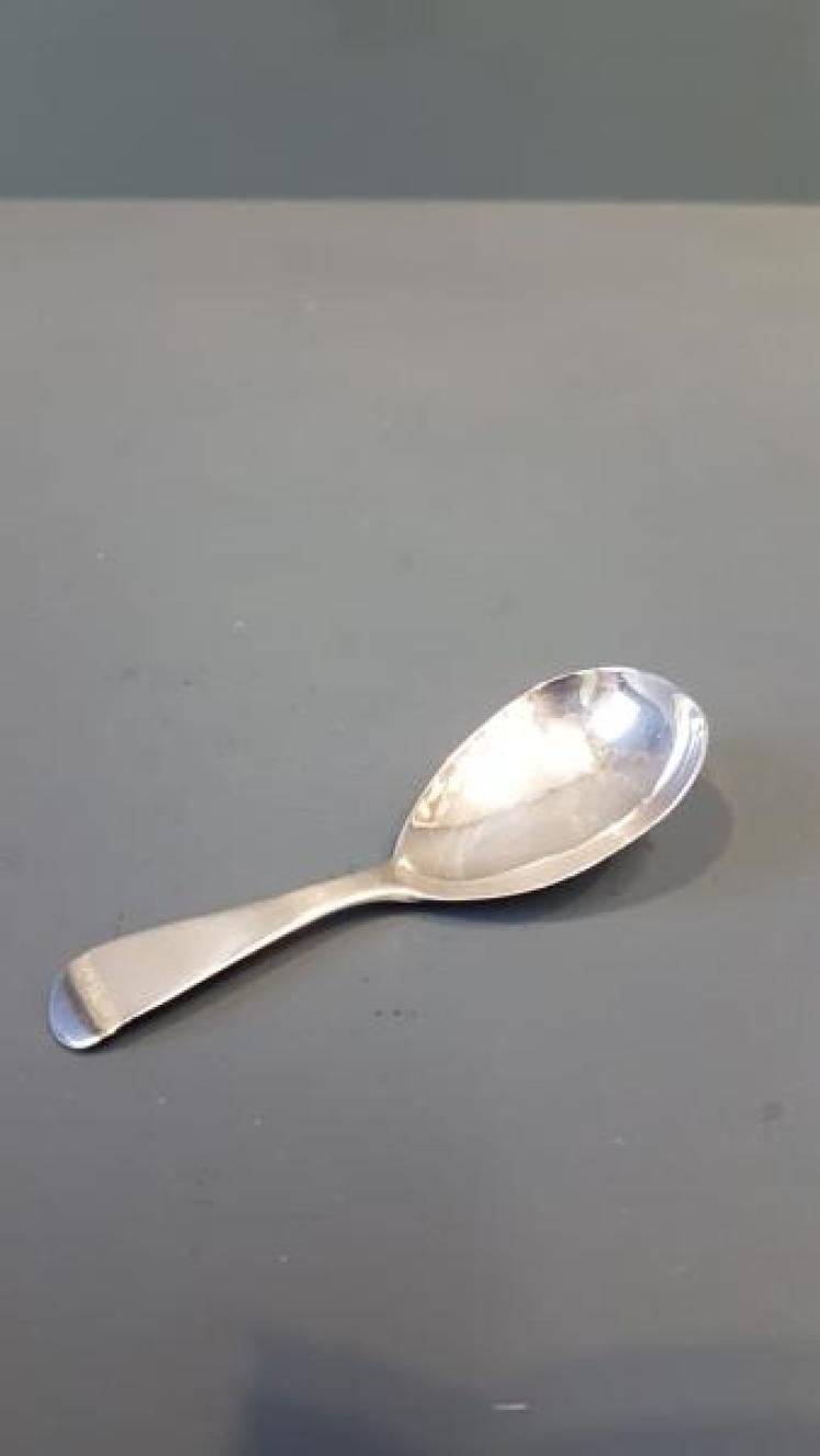 George IV Silver Caddy Spoon  - Image 1