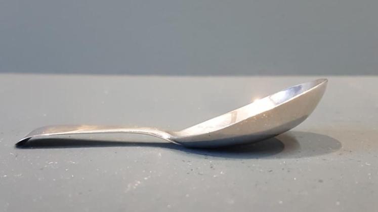 George IV Silver Caddy Spoon  - Image 3