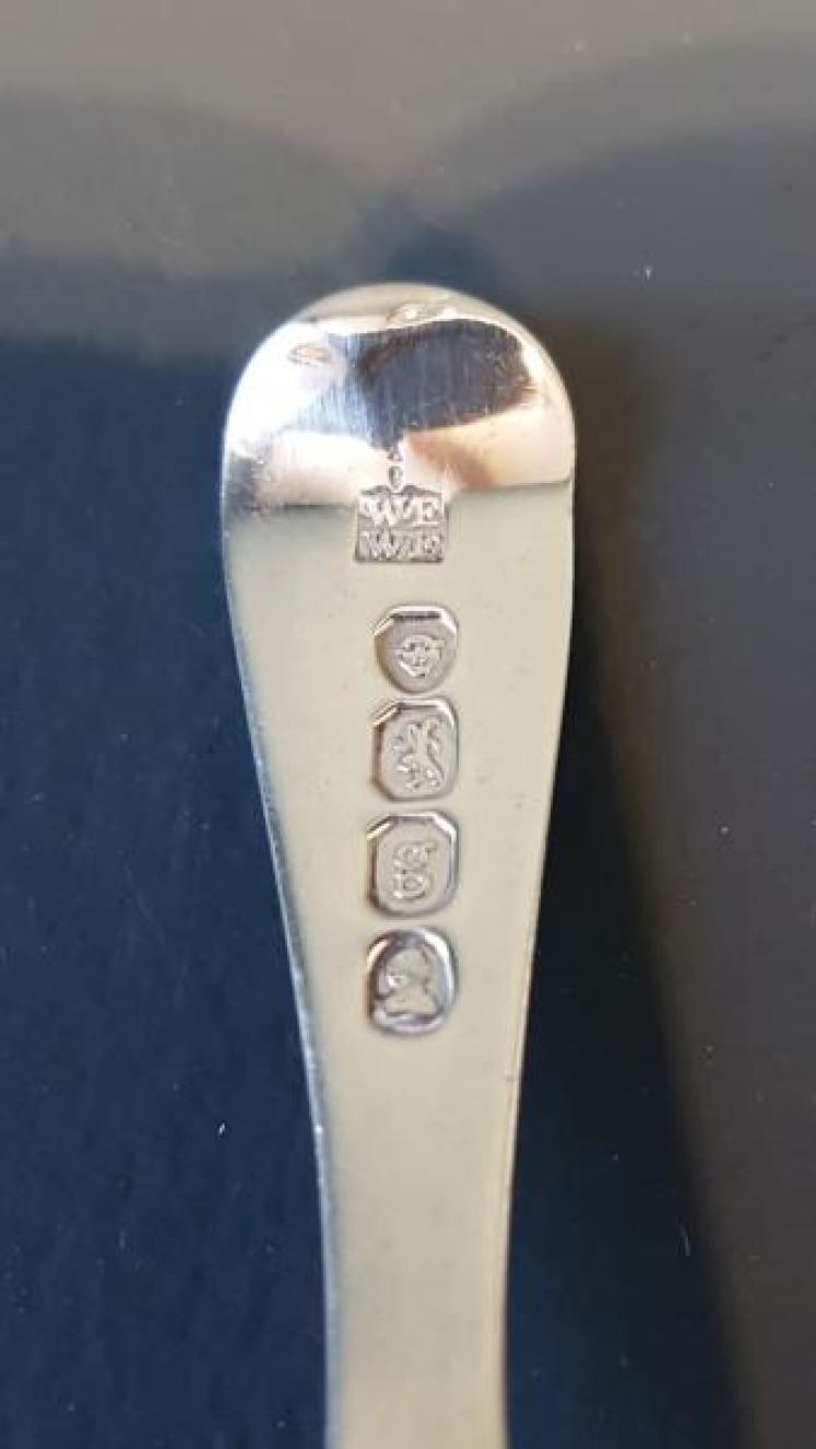 George IV Silver Caddy Spoon  - Image 4