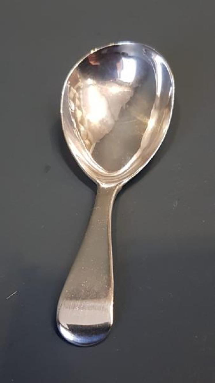 George IV Silver Caddy Spoon  - Image 5