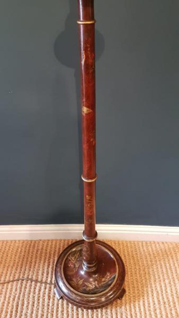 1920's Chinoiserie Lamp Standard - Image 6