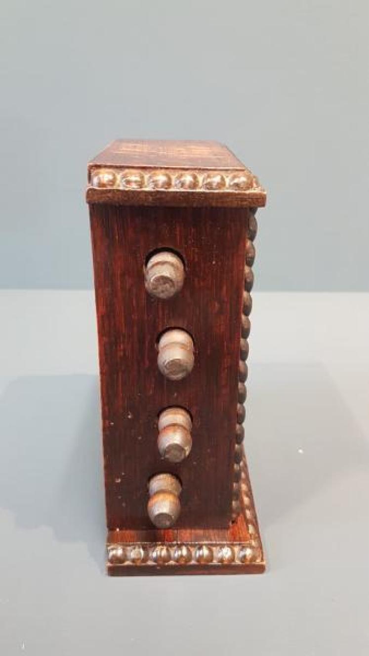 Edwardian Oak Perpetual Desk Calendar - Image 2