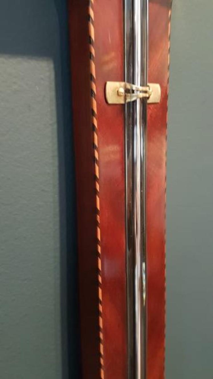 George III Mahogany Stick Barometer - Image 4