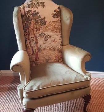 Edwardian Wing Back Armchair