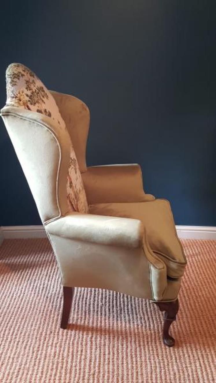Edwardian Wing Back Armchair - Image 2