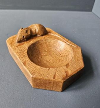 Bespoke Mouseman Pin Tray