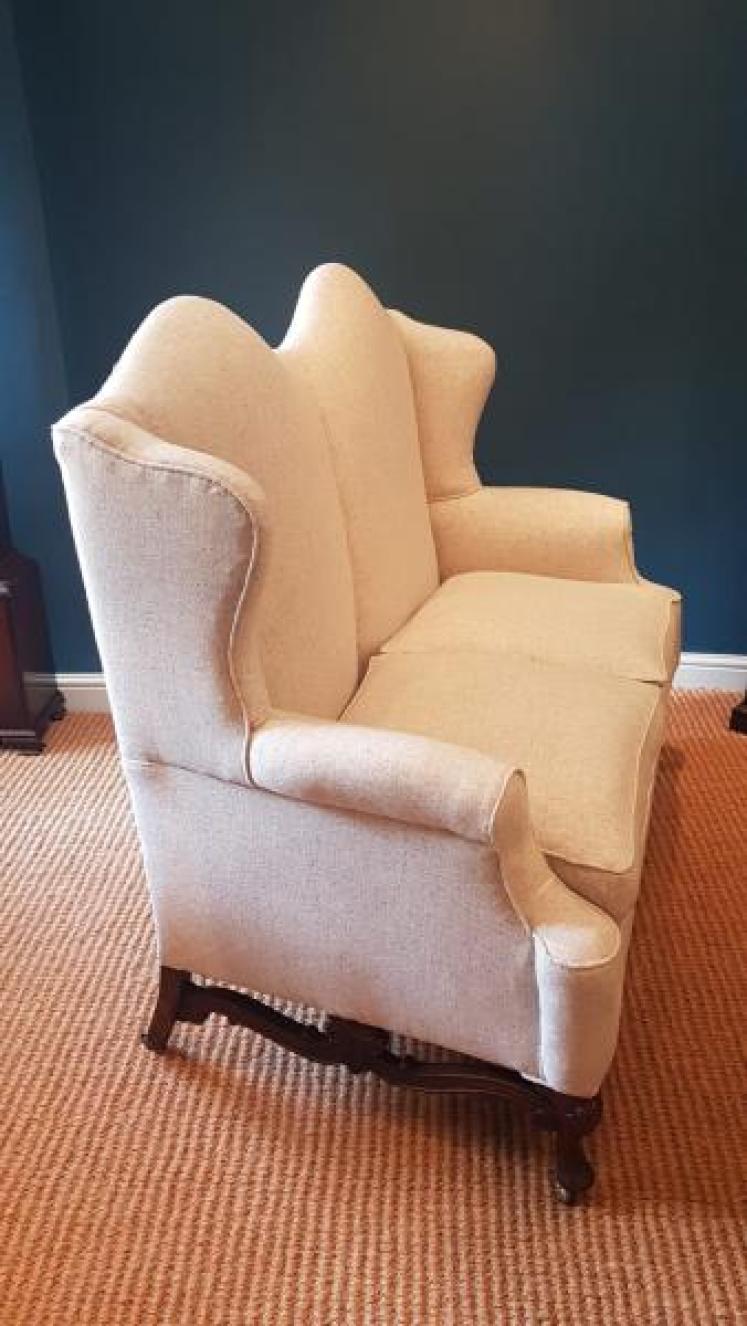 Victorian Two Seater Sofa - Image 2
