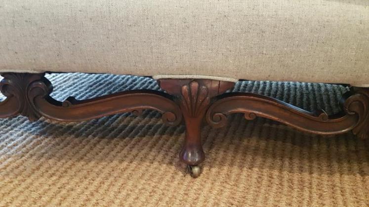 Victorian Two Seater Sofa - Image 5