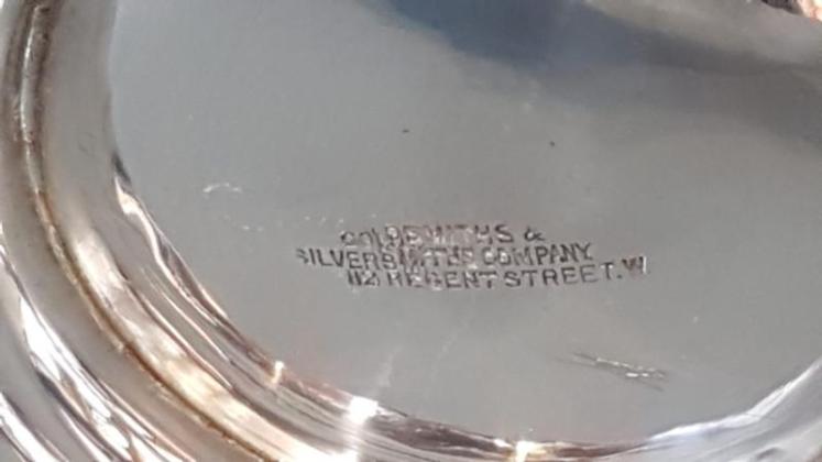 Edwardian Silver Bottle Holder or Planter - Image 6