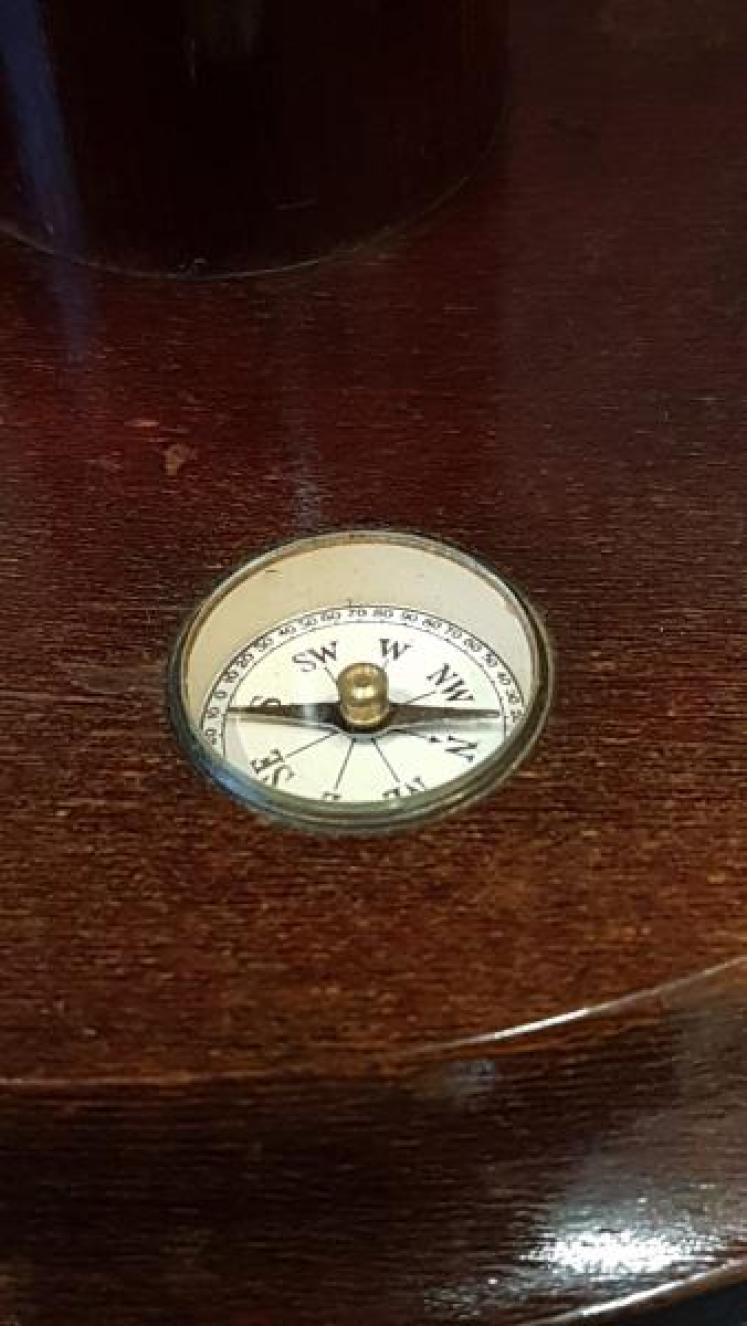 1930's 14" Papier Mache Globe - Image 5
