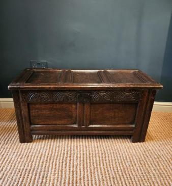 George II Oak Coffer