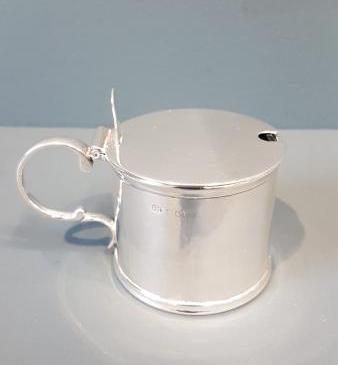 Mid Victorian Silver Mustard Pot by George Unite
