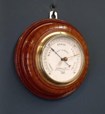 Superb Victorian Negretti & Zambra Barometer