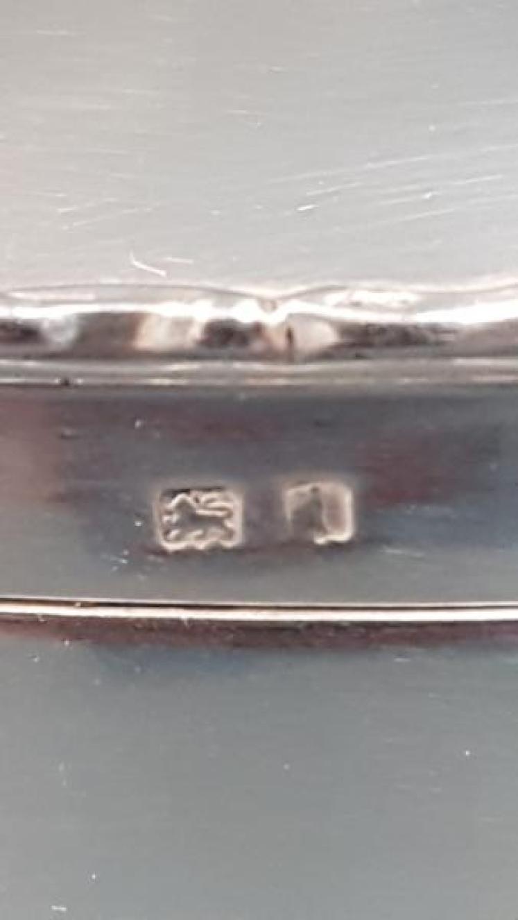 Edwardian Silver Table Snuff  - Image 5
