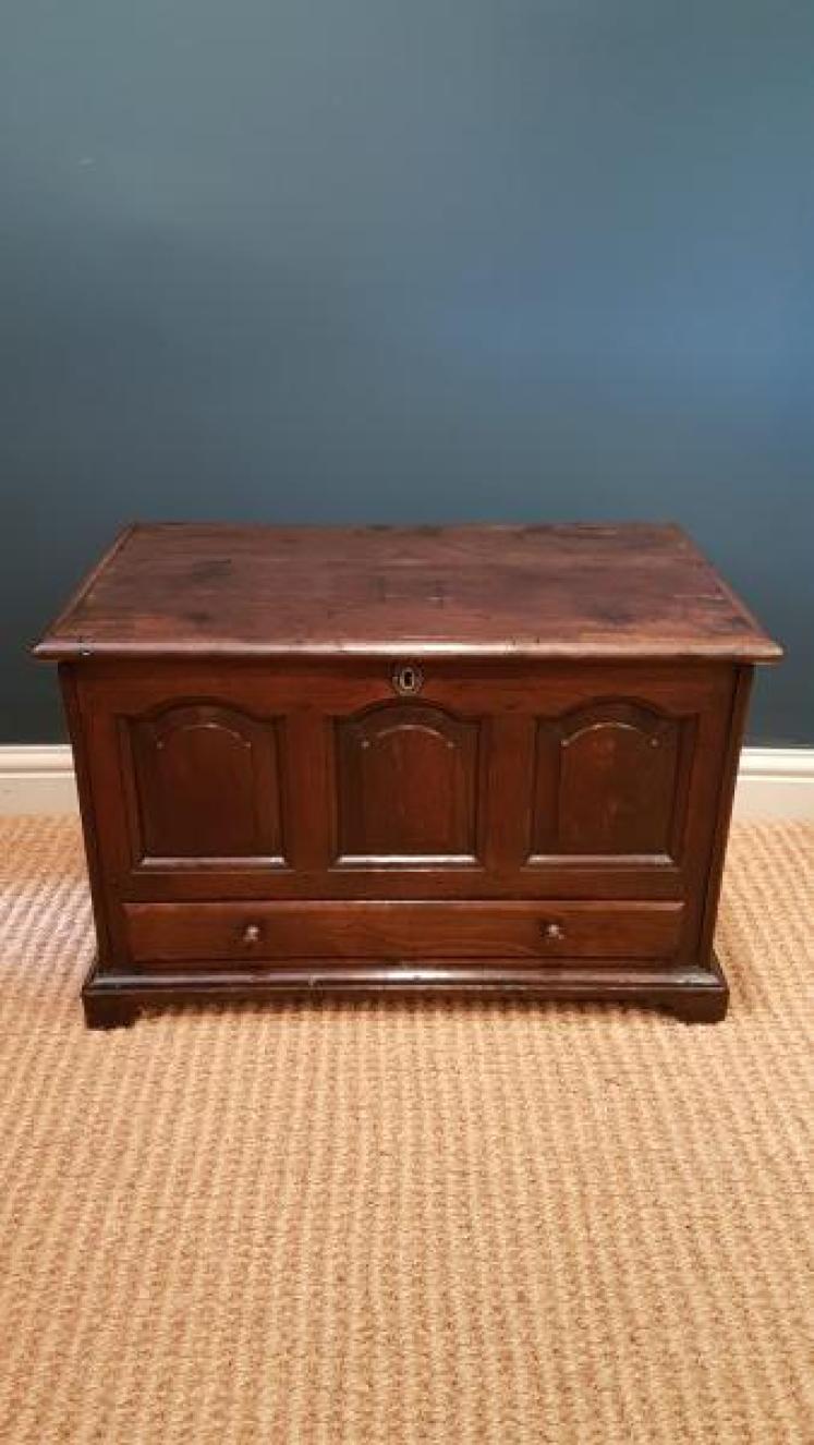 Small Fielded Panel Coffer Bach - Image 1