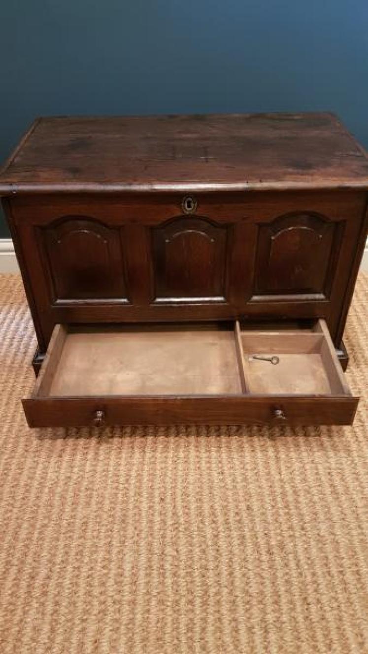 Small Fielded Panel Coffer Bach - Image 2