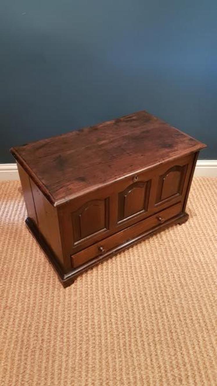 Small Fielded Panel Coffer Bach - Image 4
