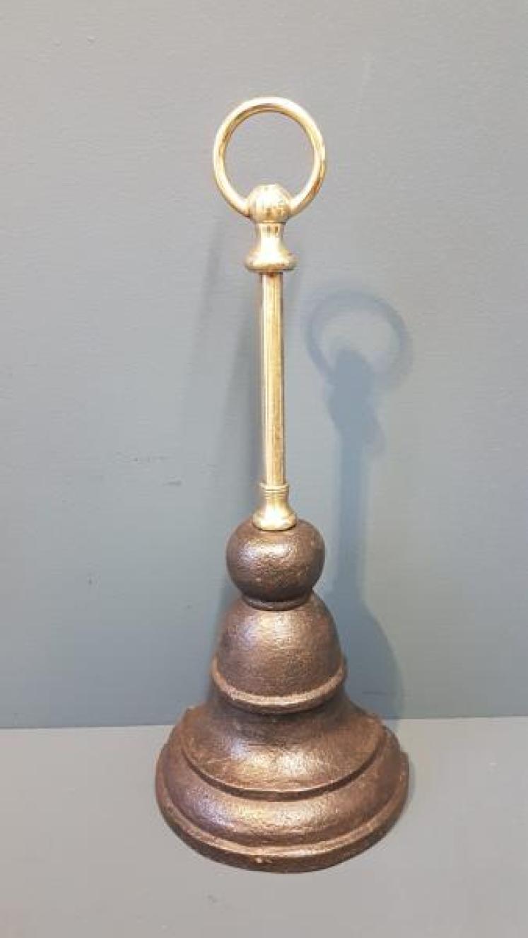 Victorian Brass and Cast Iron Door Stop  - Image 1