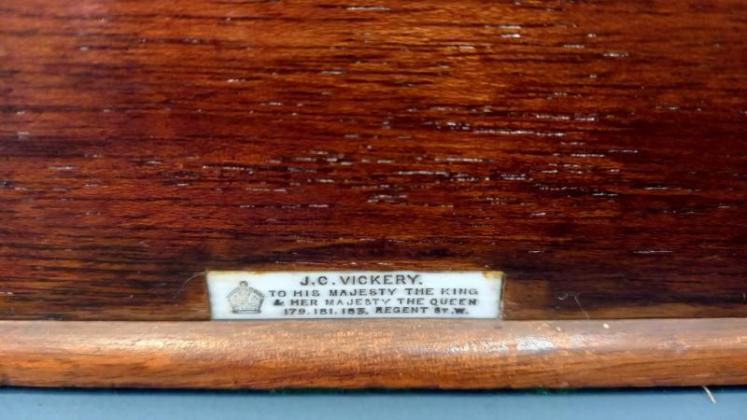 Edwardian Sheraton Inlaid Waterfall Letter Rack - Image 5