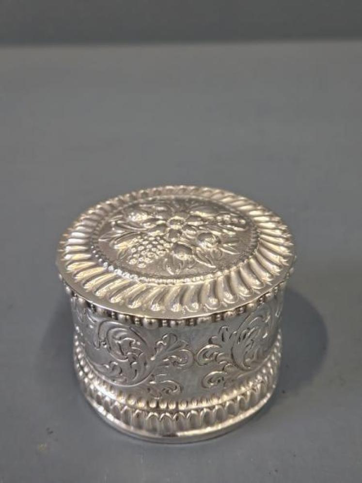 Victorian Silver Pot - Image 1