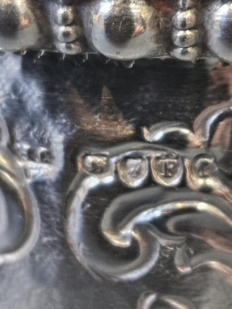 Victorian Silver Pot - Image 3