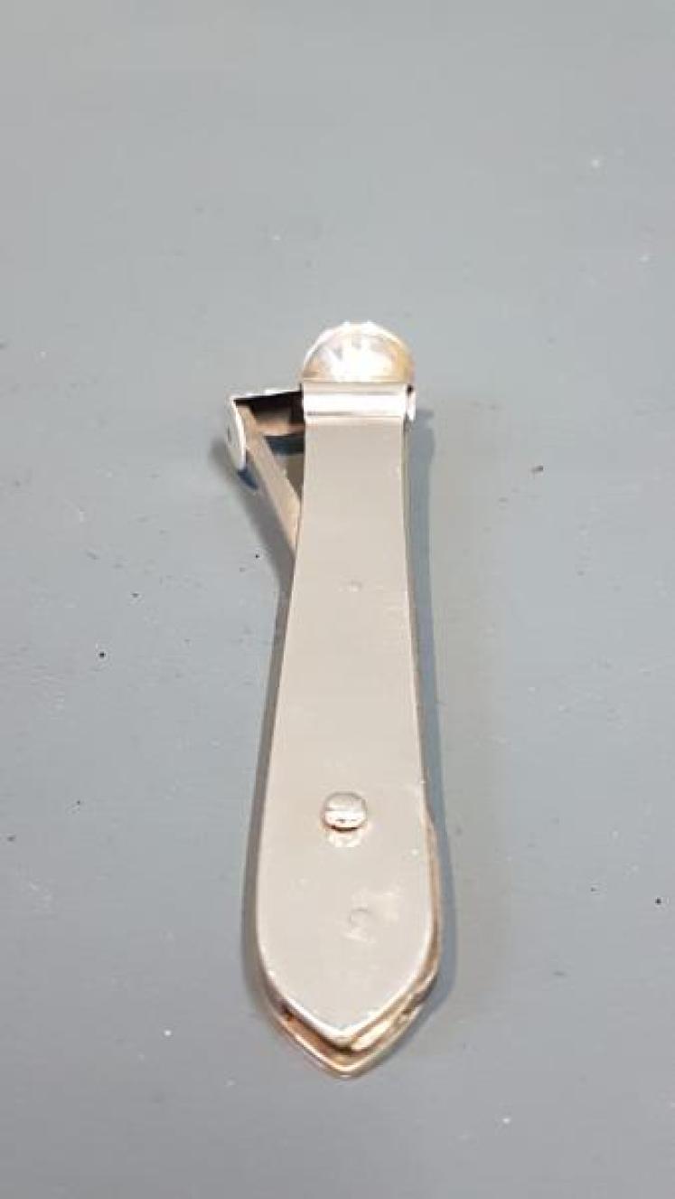 George V Silver Cigar Cutter and Piercer - Image 2