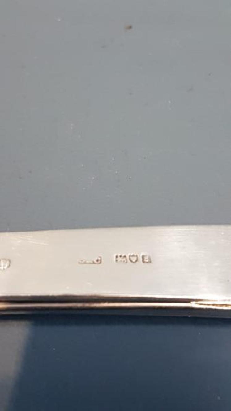 George V Silver Cigar Cutter and Piercer - Image 5