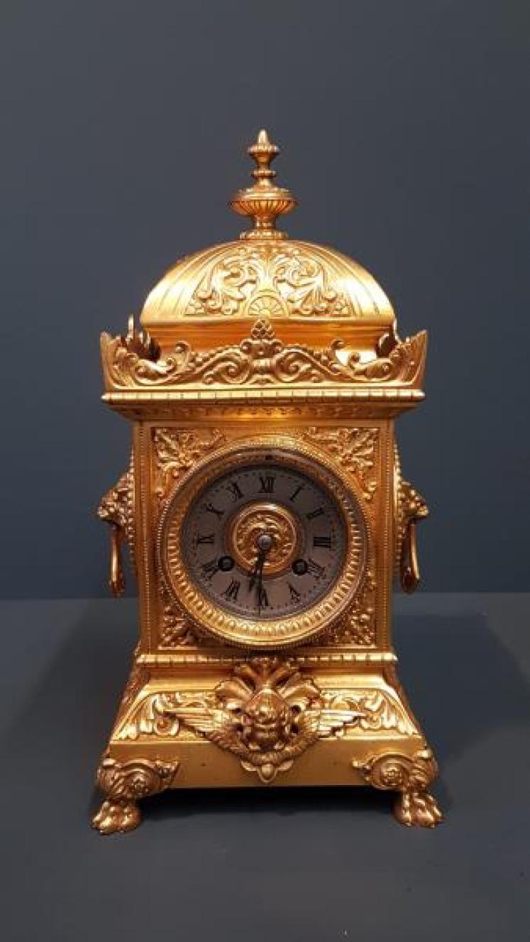 Victorian Ormolu Mantel Clock - Image 1