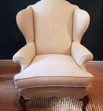 Edwardian Wing Back Arm Chair