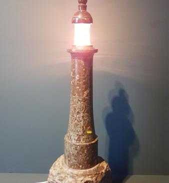 Serpentine Grand Tour Lighthouse Lamp