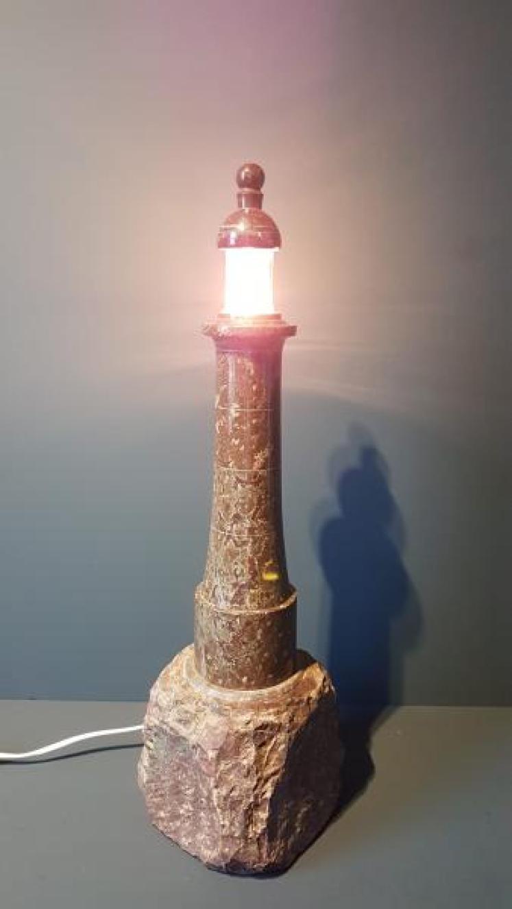Serpentine Grand Tour Lighthouse Lamp - Image 1